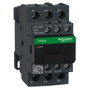 Schneider Electric TeSys D - LC1D38KUE - D kontaktor GREEN - 3P 440V 38A 200VAC