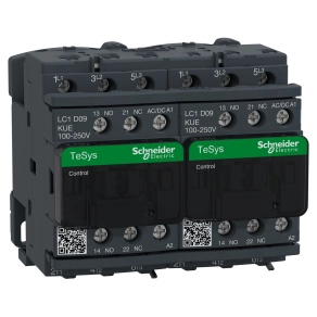 Schneider Electric TeSys D - LC2D09KUE - D irányváltó kontaktor GREEN - 3P 440V 9A 200VAC