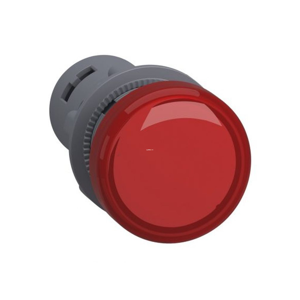 Schneider Harmony Easy Series D22 LED jelzőlámpa, 220…230V AC, piros (XA2-EVM4LC)