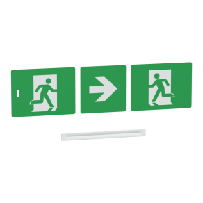   Schneider Electric Exiway Light - OVA53214 kijárati jelzőtábla készlet (3 db-os)