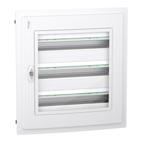   Schneider Electric PrismaSeT XS - LVSXP324 - Szekrény, átlátszó ajtó, süllyesztett, 3x24 modul, PEN