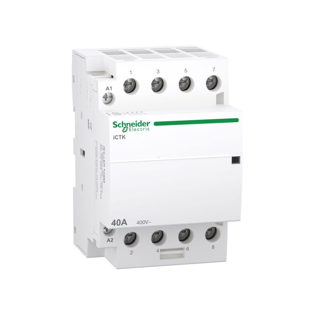 Schneider ACTI9 iCTK kontaktor, 40A, 4NO, 400VAC (A9C40440)