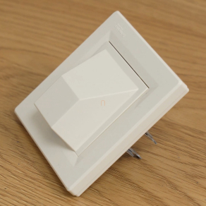   Schneider Electric Asfora - EPH5500123 - Kábelkivezető, bézs