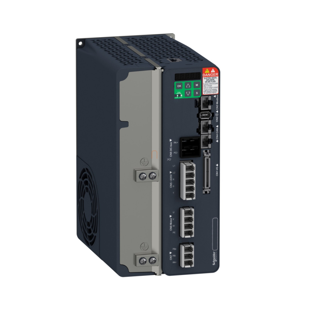 Lexium 28 szervohajtás, 3000 W, 1/3f, 230 VAC, 1x Modbus, 2x EtherCAT LXM28EU30M3X Schneider