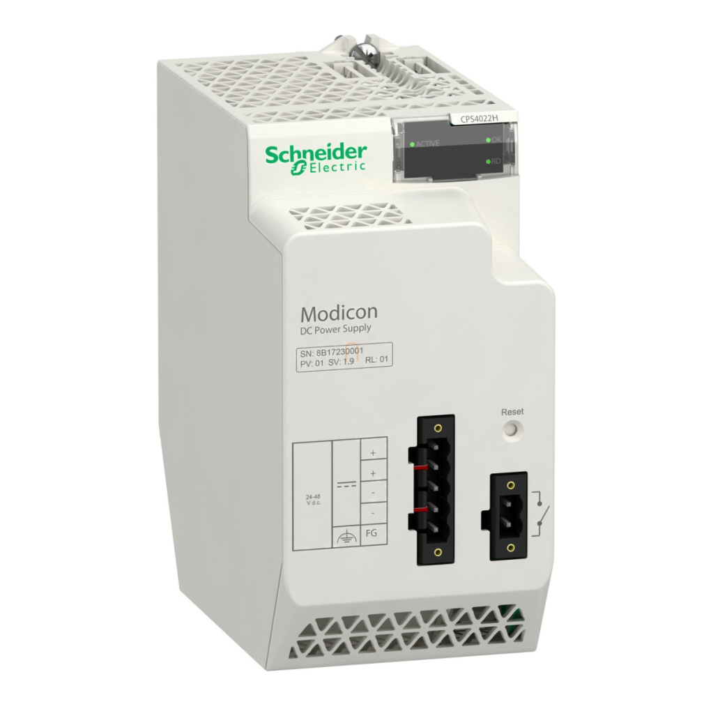 X80 tápegység, redundáns, 24…48 VDC, 40W, megerősített BMXCPS4022H Schneider