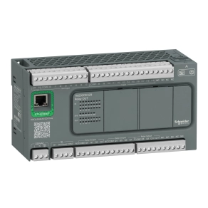 Schneider Electric Modicon Easy M200 - TM200CE32R - PLC, 32 I/O1xRS485, 1xEthernet, relés kimenet, 230 VAC