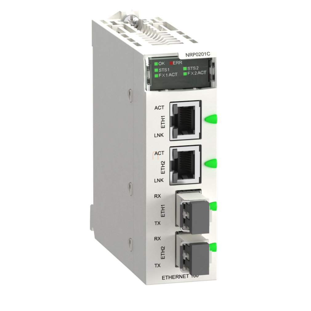 X80 kommunikációs modul, opto/réz átalakító, egymódusú, lakkozott BMXNRP0201C Schneider