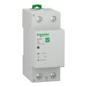 Schneider Electric Easy9 Pro - EZ9C1263 - Feszültségfigyelő relé, 1P-N, 63A
