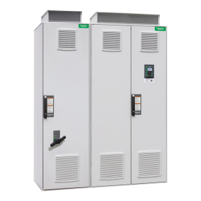   Schneider Electric Altivar Process ATV980 - ATV980C35Q4X1 - frekvenciaváltó, THDI<5%, 355kW, 3f, 400VAC, IP23, szekrényes, vonali - és motorfojt., visszatáp.