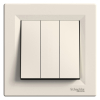 Schneider Electric Asfora - EPH2100123 - Hármas kapcsoló, bézs
