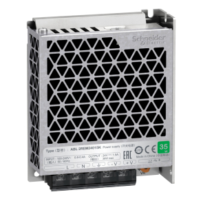   Schneider Electric Phaseo Easy ABL2 - ABL2REM24015K - Easy Modicon ABL2 tápegység, panelre szerelhető, 1f, 24 VDC, 35 W