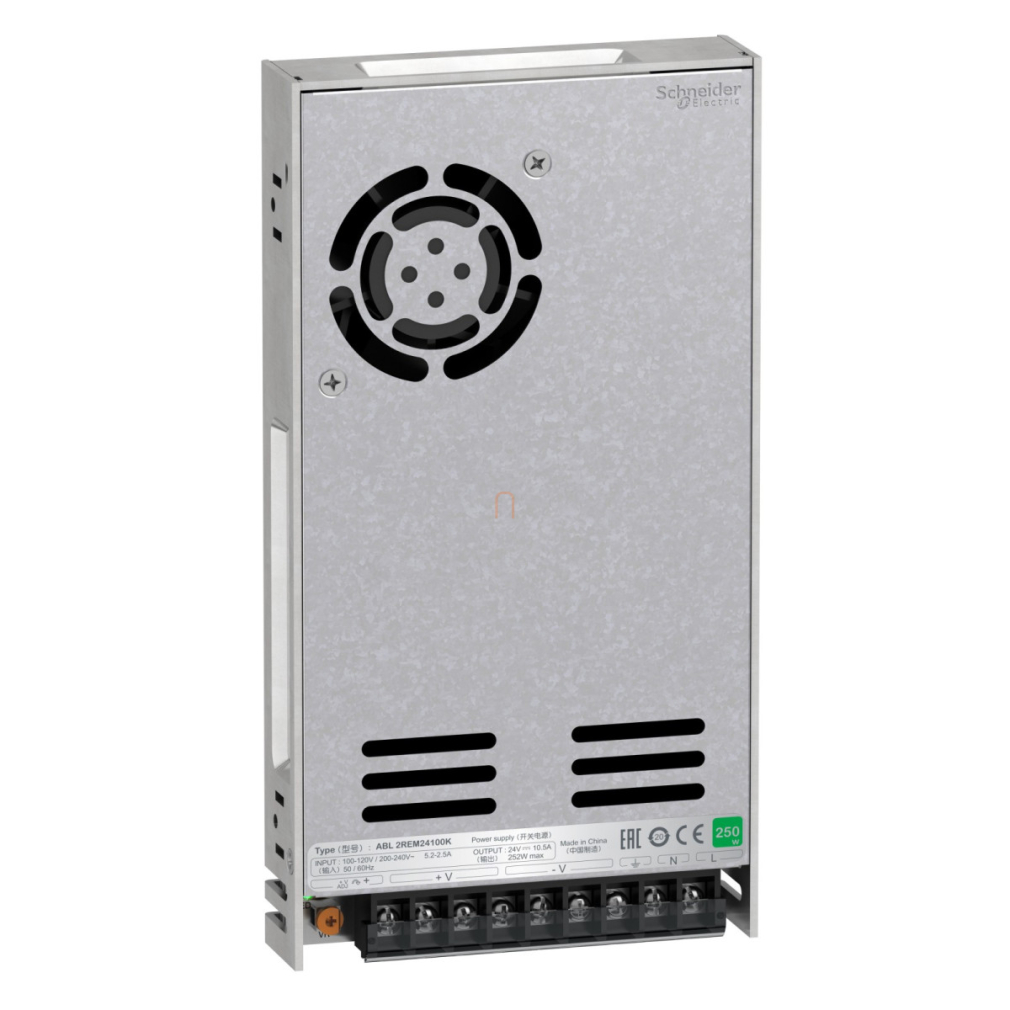 Modicon ABL2 tápegység, panelre szerelhető, 1f, 24 VDC, 250 W ABL2REM24100K Schneider