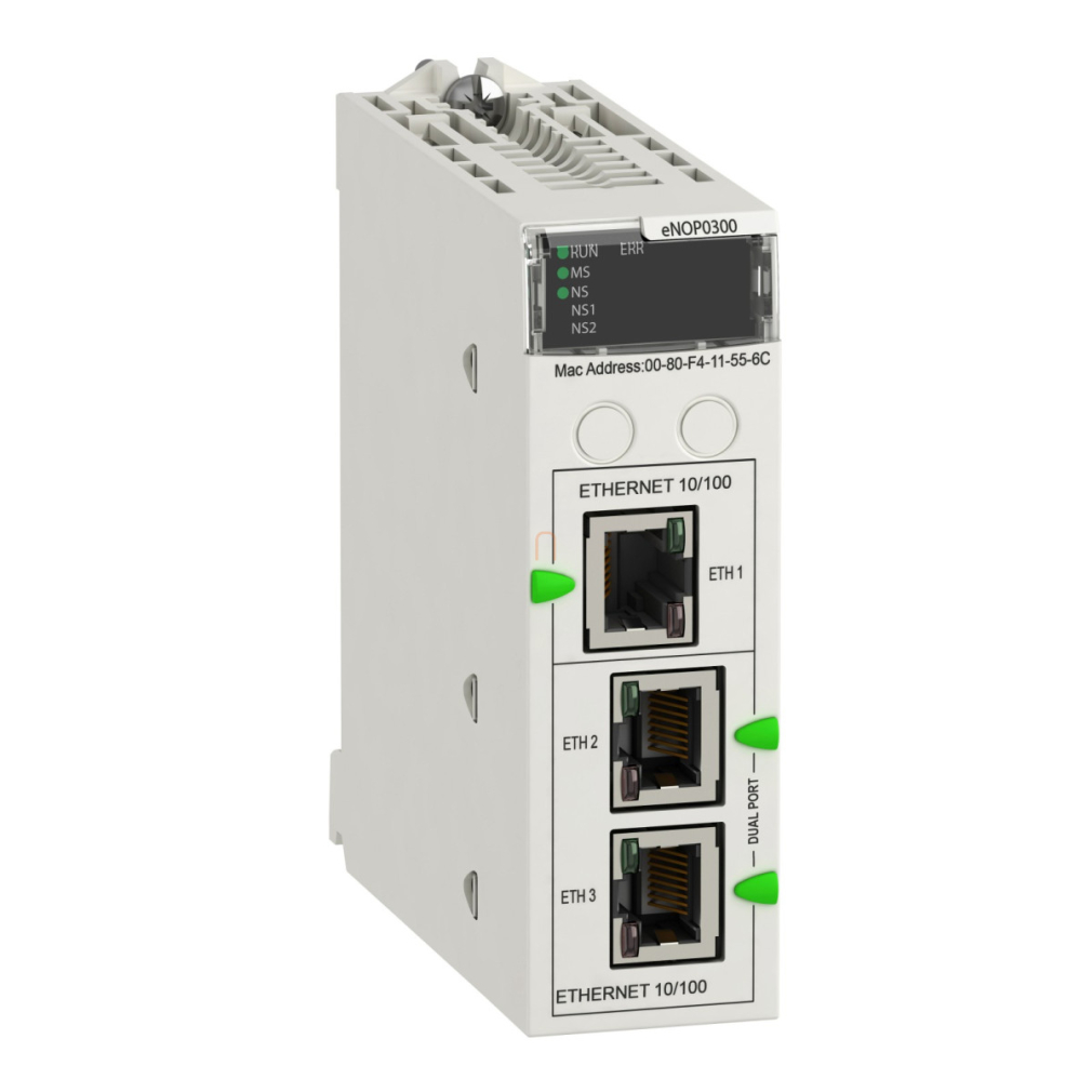 X80 kommunikációs modul, IEC 61850, 10BASE-T / 100BASE-TX, lakkozott BMENOP0300C Schneider