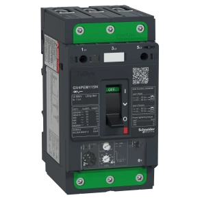 Schneider Electric TeSys - GV4PEM115N - GV4PE Multi motorvédő termikus - mágneses 115A 50kA EverLink