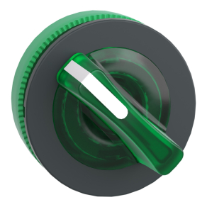   Schneider Electric Harmony XB5 - ZB5FK1233 - panelbe süllyesztett műanyag világító választókapcsoló fej, Ø30, 2 állású, zöld