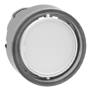   Schneider Electric Harmony XB4 - ZB4BA98 - fém világító nyomógomb fej, Ø22, visszatérő, 6 eltérű színű nyomógomb tető