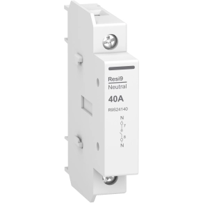 Schneider Electric Resi9 - R9S24140 - moduláris forgócsapos kapcsolóhoz nulla megszakító, 40A