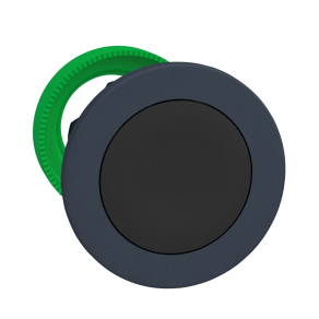   Schneider Electric Harmony XB5 - ZB5FH02 - panelbe süllyesztett műanyag nyomógomb fej, Ø30, fekete, nyomó - nyomó