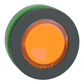   Schneider Electric Harmony XB5 - ZB5FH053 - panelbe süllyesztett műanyag világító nyomógomb fej, Ø30, narancssárga, nyomó - nyomó