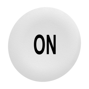   Schneider Electric Harmony XB5 - ZBAF141 - Ø30 panelbe süllyesztett nyomógomb tető, fehér, "ON"