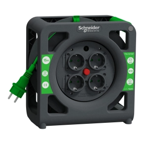 Schneider Electric ProChantier Cable reels - IMT33137 - Thorsman kábeldobos hosszabbító, 1.5x15m, 4x2P+F alj, IP20