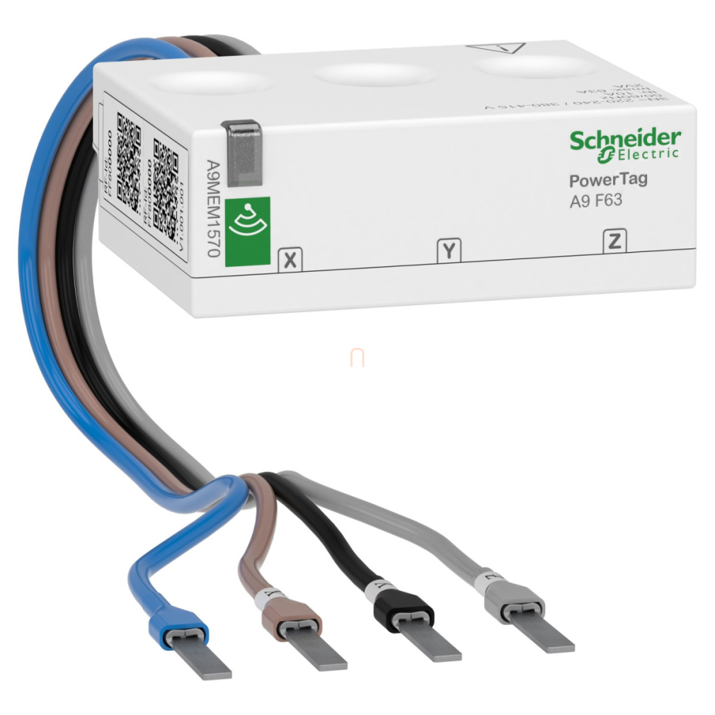 ACTI9 PowerTag Flex vezeték nélküli fogyasztásmérő, 3P+N A9MEM1570 Schneider