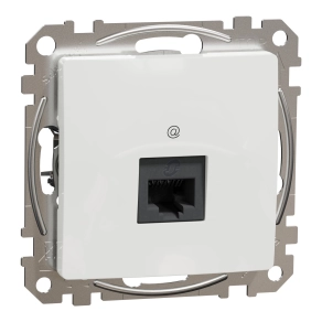 Schneider Electric Sedna Design & Elements - SDD111451 -1xRJ45 Cat5e UTP aljzat, fehér