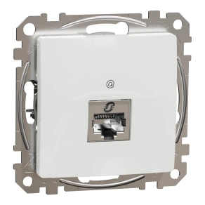 Schneider Electric Sedna Design & Elements - SDD111466S -1xRJ45 Cat6A STP aljzat, fehér