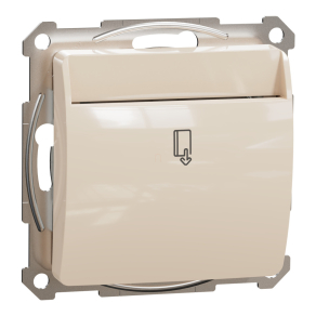   Schneider Electric Sedna Design & Elements - SDD112121E -Kártyás kapcsoló késleltetéssel, csavaros bekötés, 8A, bézs