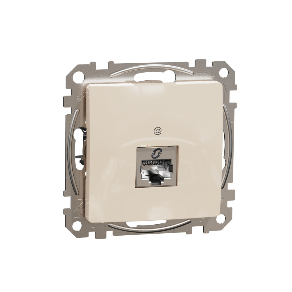Sedna ÚJ 1xRJ45 Cat6 STP aljzat, bézs SDD112461S Schneider