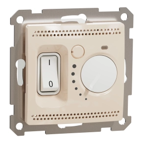 Schneider Electric Sedna Design & Elements - SDD112506 -Szobatermosztát, 10A, bézs
