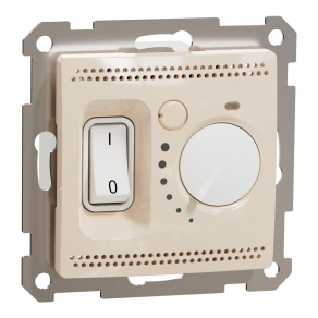   Schneider Electric Sedna Design & Elements - SDD112507 -Szobatermosztát padlófűtéshez, 10A, bézs