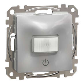   Schneider Electric Sedna Design & Elements - SDD113504 - Mozgásérzékelő, nyomóval, 160°, 10A, alumínium