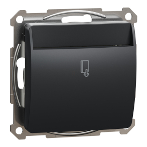   Schneider Electric Sedna Design & Elements - SDD114121E -Kártyás kapcsoló késleltetéssel, csavaros bekötés, 8A, antracit