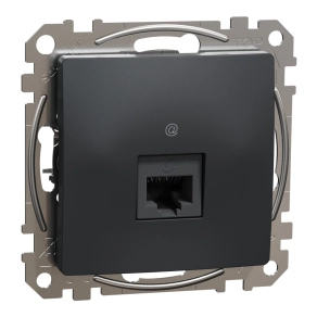   Schneider Electric Sedna Design & Elements - SDD114461 -1xRJ45 Cat6 UTP aljzat, antracit