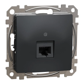 Schneider Electric Sedna Design & Elements - SDD114461 -1xRJ45 Cat6 UTP aljzat, antracit