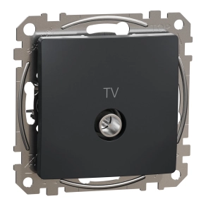 Schneider Electric Sedna Design & Elements - SDD114471 -TV aljzat, végzáró, 4 dB, antracit