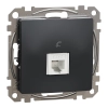 Schneider Electric Sedna Design & Elements - SDD114491 -1xRJ11 aljzat, antracit