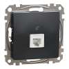 Schneider Electric Sedna Design & Elements - SDD114491 -1xRJ11 aljzat, antracit