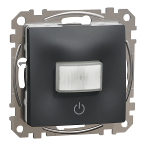 Schneider Electric Sedna Design & Elements - SDD114504 - Mozgásérzékelő, nyomóval, 160°, 10A, antracit