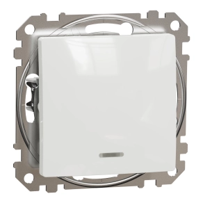 Schneider Electric Sedna Design & Elements - SDD111102N -Kétpólusú kapcsoló, EF, 10AX, fehér