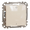 Schneider Electric Sedna Design & Elements - SDD112102 -Kétpólusú kapcsoló, rugós bekötés, 10AX, (102), bézs