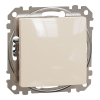 Schneider Electric Sedna Design & Elements - SDD112106 -Váltókapcsoló, rugós bekötés, 10AX, (106), bézs