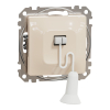 Schneider Electric Sedna Design & Elements - SDD112122 -Egypólusú húzózsinóros nyomó kapcsoló, bézs