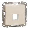 Schneider Electric Sedna Design & Elements - SDD112421 -1xRJ45 adapter, Keystone betétekhez, bézs