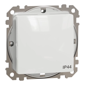 Schneider Electric Sedna Design & Elements - SDD211106 -Váltókapcsoló, rugós bekötés, 10AX, IP44, fehér