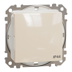   Schneider Electric Sedna Design & Elements - SDD212106 -Váltókapcsoló, rugós bekötés, 10AX, IP44, bézs
