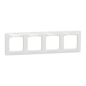 Schneider Electric Sedna Design - SDD311804 -Négyes keret, univerzális, fehér