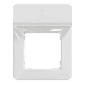 Schneider Electric Sedna Design - SDD311809 -Egyes keret, mobiltartóval, fehér