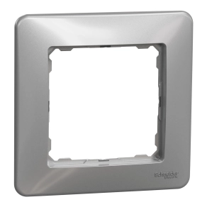 Schneider Electric Sedna Design - SDD313801 -Egyes keret, alumínium